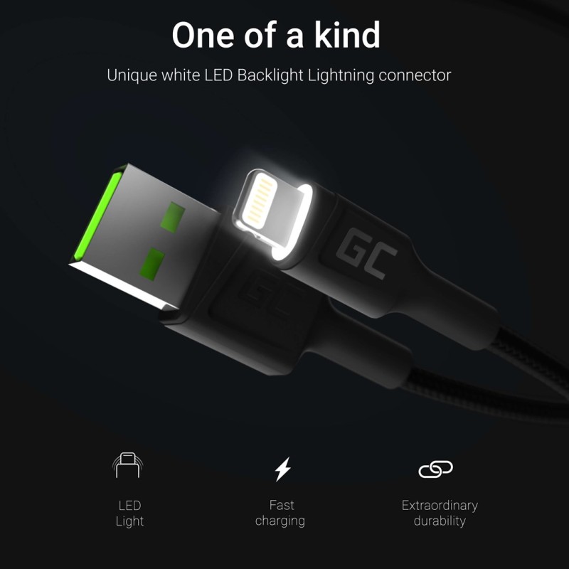 AUKEY CABLE USB-A - MICROUSB 2.0, QC 12W, 2M AUKEY CABLE USB-A - MICROUSB 2.0, QC 12W, 2M