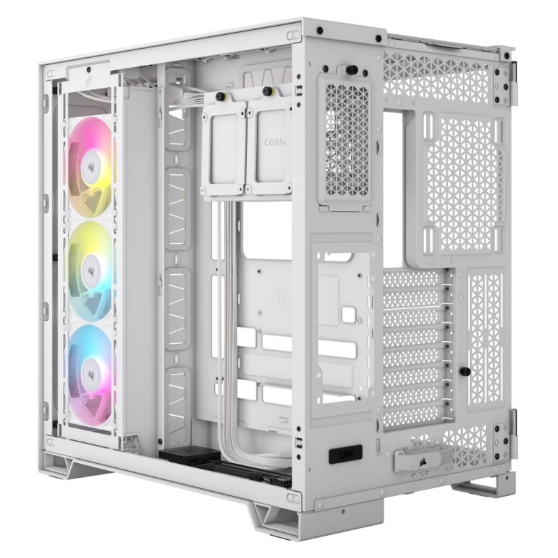 Corsair iCUE LINK 6500X RGB Midi Tower White Corsair iCUE LINK 6500X RGB Midi Tower White