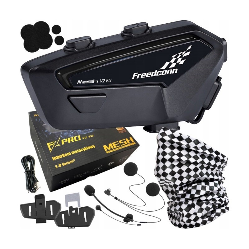 FreenConn FX Pro V2 EU MESH motorcycle intercom FreenConn FX Pro V2 EU MESH motorcycle intercom