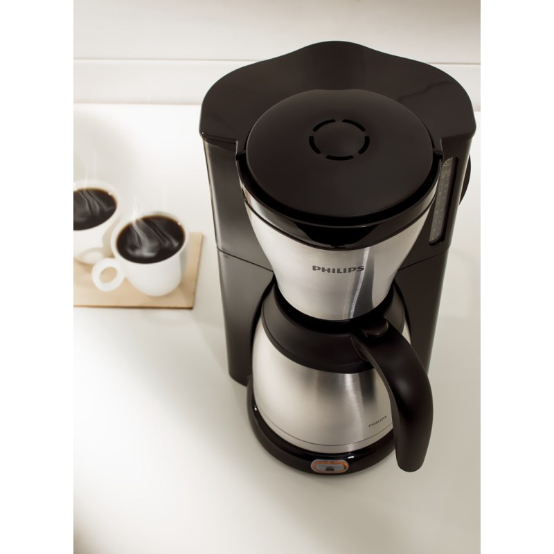 Philips Café Gaia Collection Café Gaia HD7546/20 Drip Filter Coffee Machine, thermo jug Philips Café Gaia Collection Café Gaia HD7546/20 Drip Filter Coffee Machine, thermo jug