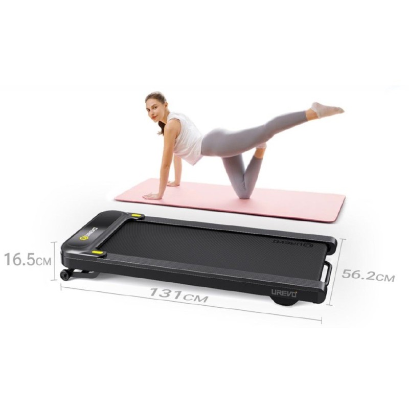Walking treadmill UREVO SPACEWALK 3S Black, Graphite Walking treadmill UREVO SPACEWALK 3S Black, Graphite