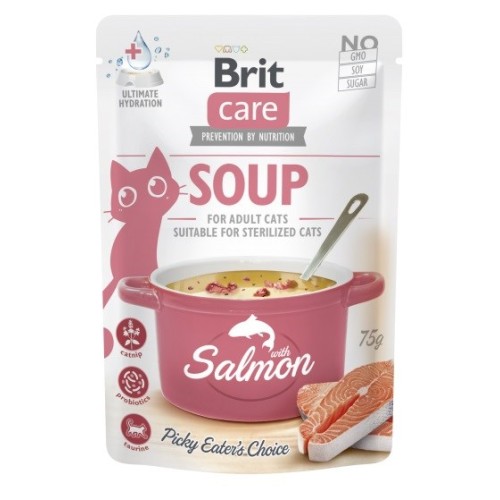 BRIT Care Soup Salmon - soup for cat - 75g BRIT Care Soup Salmon - soup for cat - 75g