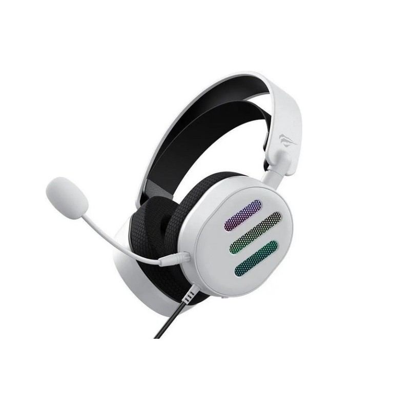 Havit H2038U gaming headphones (white/black) Havit H2038U gaming headphones (white/black)