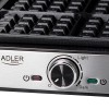 Adler AD 3083 waffle iron 4 waffle 1800 W Black, Silver