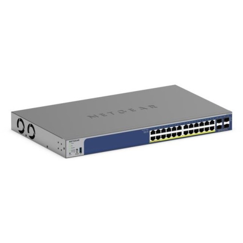 NETGEAR 28-Port PoE Gigabit/10G Stackable Smart Switch (GS728TXP) NETGEAR 28-Port PoE Gigabit/10G Stackable Smart Switch (GS728TXP)
