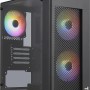 Aerocool HEXFORMBKV2 Micro ATX PC Case 3 Fans FRGB Black