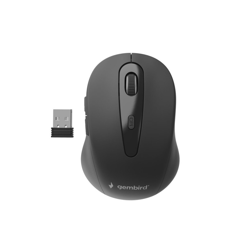 Gembird MUSW-6B-01 mouse Office Right-hand RF Wireless Optical 1600 DPI Gembird MUSW-6B-01 mouse Office Right-hand RF Wireless Optical 1600 DPI