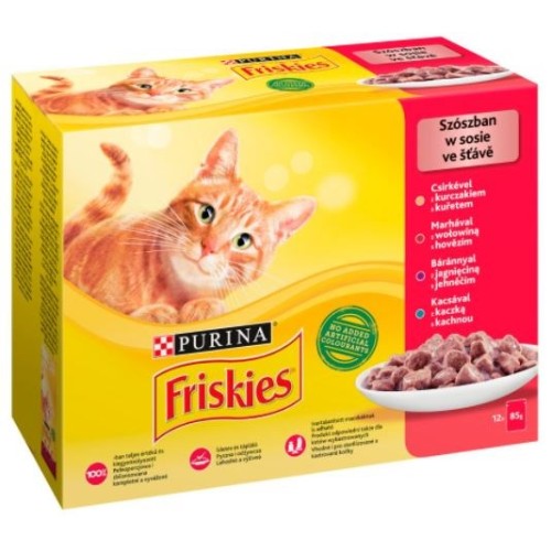 Friskies Mix meat - wet cat food - 12 x 85 g Friskies Mix meat - wet cat food - 12 x 85 g