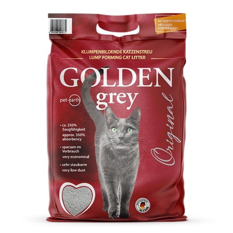 GOLDEN Grey Original - bentonite litter - 7kg