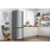 Gorenje NRK6202EXL4 fridge-freezer Freestanding 331 L E Grey