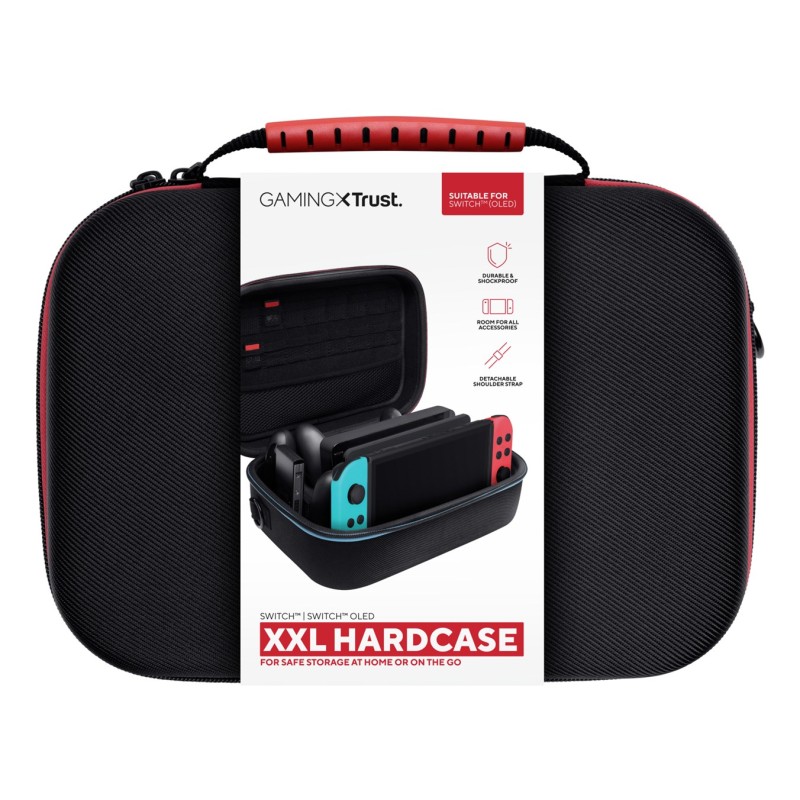Trust GXT 1247 Hardshell case Nintendo Black, Blue, Red Trust GXT 1247 Hardshell case Nintendo Black, Blue, Red