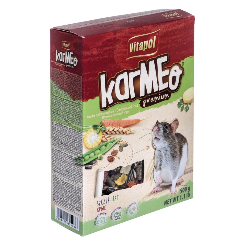 VITAPOL Karmeo Premium - rat food - 500g VITAPOL Karmeo Premium - rat food - 500g
