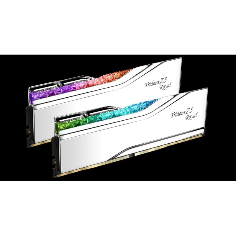 G.SKILL TRIDENT Z5 ROYAL RGB DDR5 2X32GB 6000MHZ CL30 G.SKILL TRIDENT Z5 ROYAL RGB DDR5 2X32GB 6000MHZ CL30