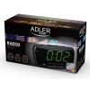 Adler AD 1121 radio Clock Analog & digital Black