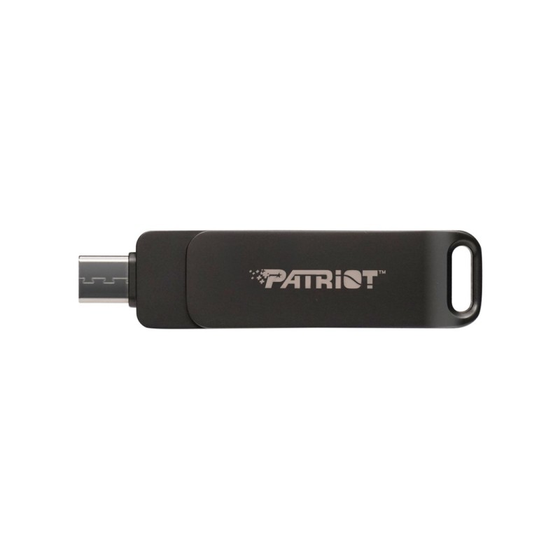 Flashdrive PATRIOT Rage R550 1TB 100 MB/S USB A+C Swivel Design (PE1TR550DSAD) Black