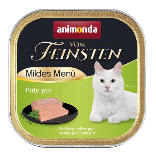 ANIMONDA Vom Feinsten Mildes Menu Turkey - wet cat food - 100g ANIMONDA Vom Feinsten Mildes Menu Turkey - wet cat food - 100g