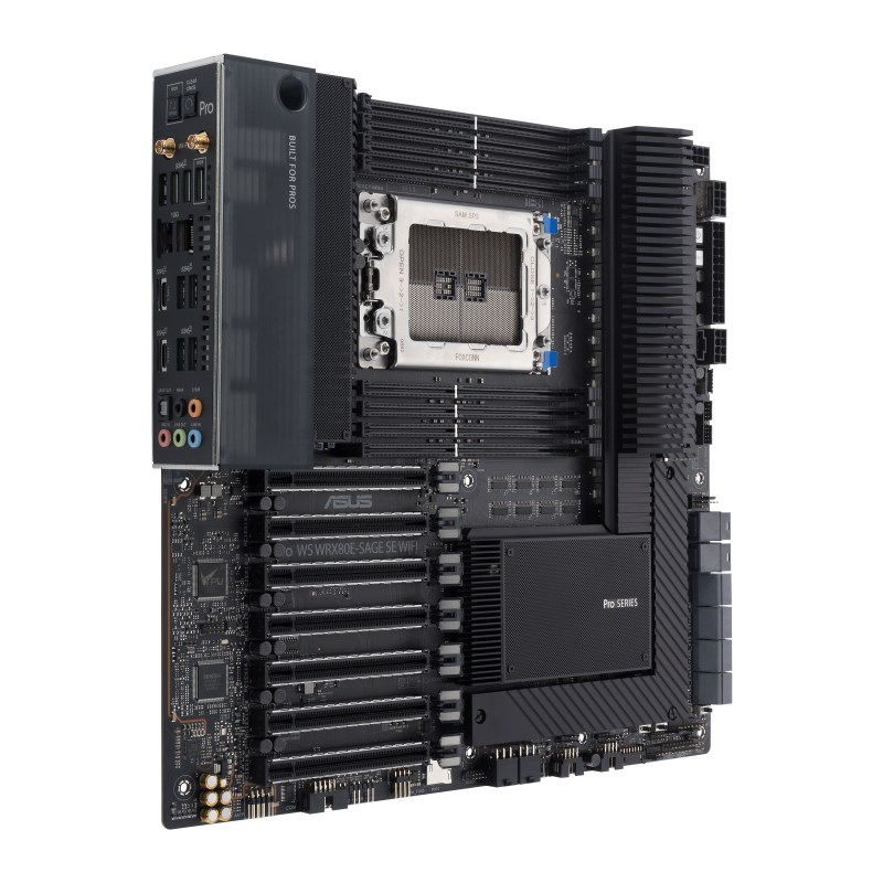 ASUS WRX80E-SAGE SE WIFI AMD WRX80 Socket SP3 Extended ATX ASUS WRX80E-SAGE SE WIFI AMD WRX80 Socket SP3 Extended ATX