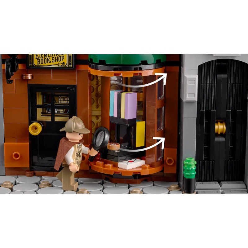 LEGO ICONS 10351 Sherlock Holmes: Book nook