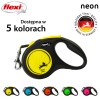 Flexi New NEON 5 m Black, Yellow Dog Retractable lead Flexi New NEON 5 m Black, Yellow Dog Retractable lead