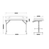 Huzaro Hero 2.6 White gaming desk Huzaro Hero 2.6 White gaming desk