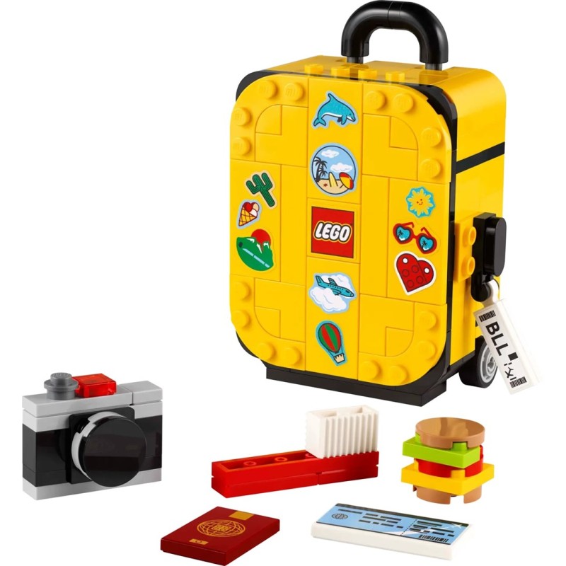 LEGO 40817 Yellow Travel Suitcase LEGO 40817 Yellow Travel Suitcase