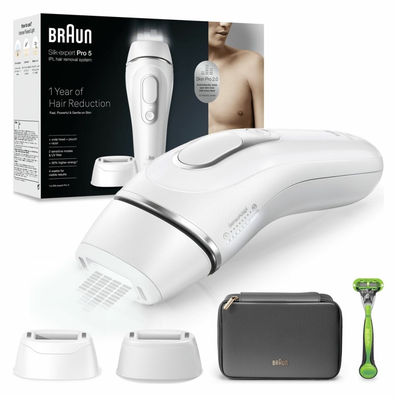 Braun Silk-expert Pro PL5145 Intense pulsed light (IPL) White Braun Silk-expert Pro PL5145 Intense pulsed light (IPL) White