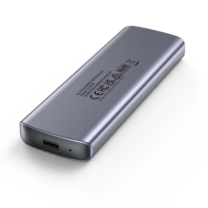m.2 drive enclosure - Unitek S1241B01 1x M.2 NVMe USB-C 10Gbps m.2 drive enclosure - Unitek S1241B01 1x M.2 NVMe USB-C 10Gbps