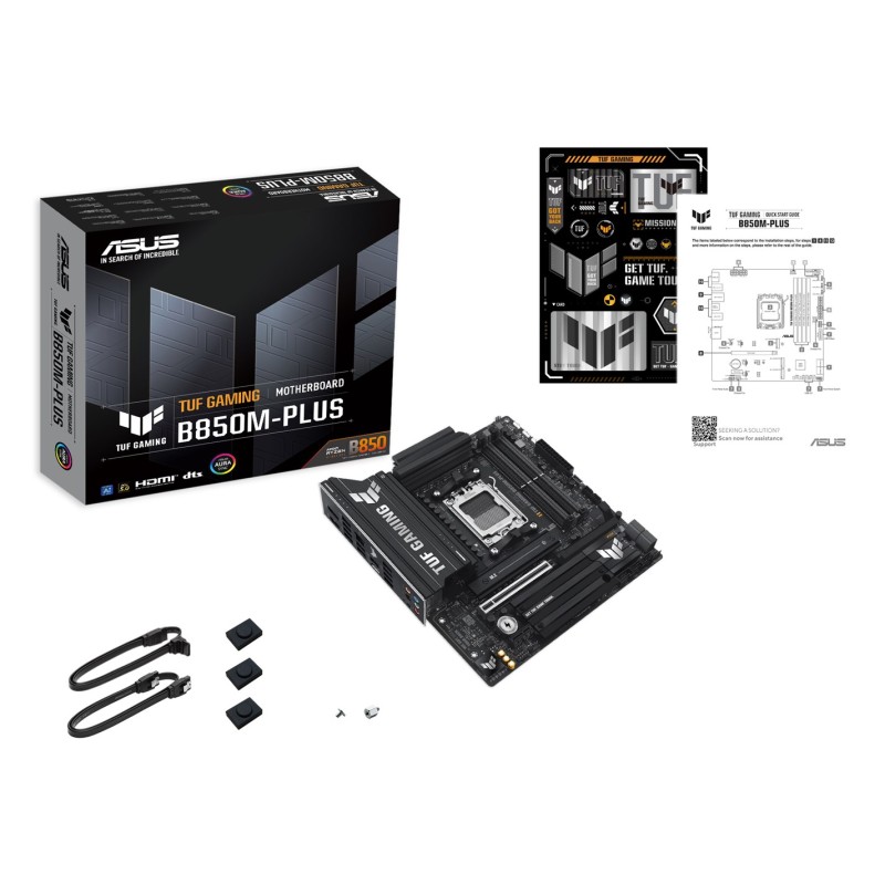 ASUS TUF GAMING B850M-PLUS AMD B850 Socket AM5 micro ATX ASUS TUF GAMING B850M-PLUS AMD B850 Socket AM5 micro ATX