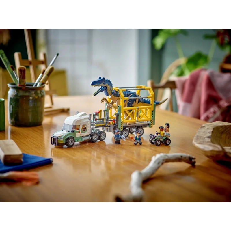LEGO JURASSIC WORLD 76966 Dinosaur Missions: Allosaurus Transport Truck LEGO JURASSIC WORLD 76966 Dinosaur Missions: Allosaurus Transport Truck