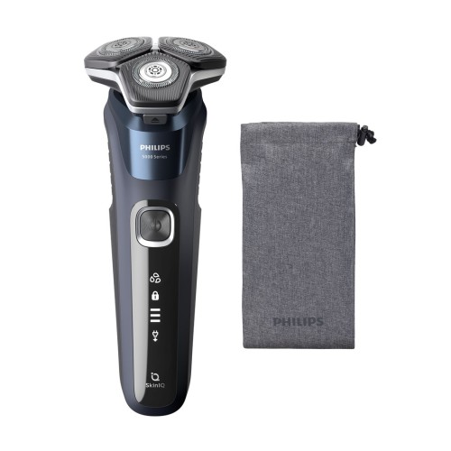 Philips SHAVER Series 5000 S5885/10 men's shaver Rotation shaver Trimmer Black, Blue Philips SHAVER Series 5000 S5885/10 men's shaver Rotation shaver Trimmer Black, Blue