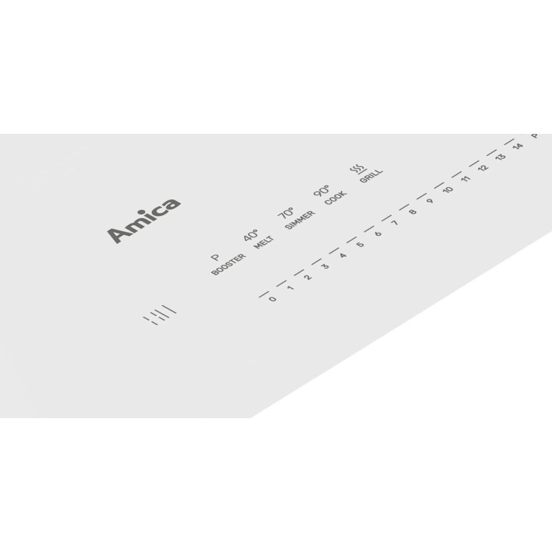 Induction cooktop Amica PIDH6141PHTSUN 3.0 white Induction cooktop Amica PIDH6141PHTSUN 3.0 white
