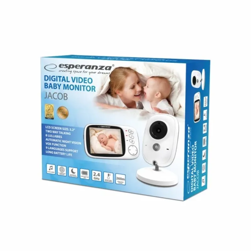 Esperanza EHM002 LCD Baby Monitor 3,2 Esperanza EHM002 LCD Baby Monitor 3,2