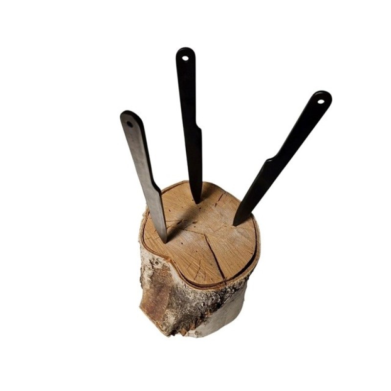 KAL22-CZ Throwing knives, 3 pieces, black