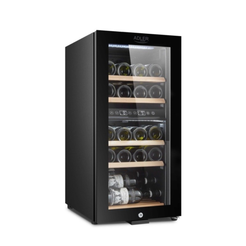 Wine cooler Adler AD 8080 24 bottles / 60 litres Wine cooler Adler AD 8080 24 bottles / 60 litres
