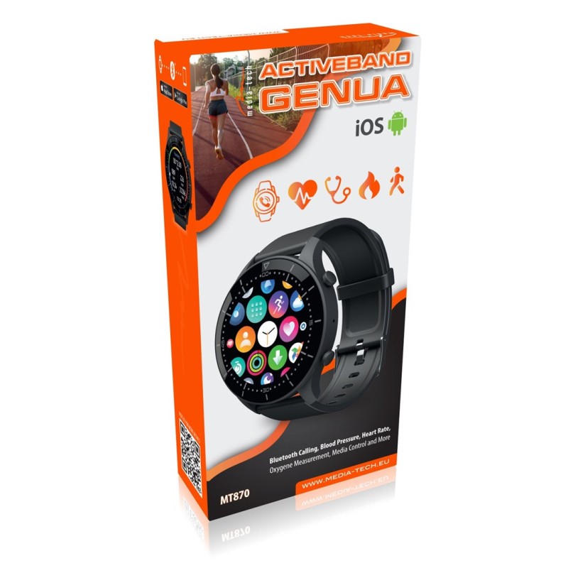 Media-Tech Smartband ACTIVEBAND GENUA MT870 Media-Tech Smartband ACTIVEBAND GENUA MT870