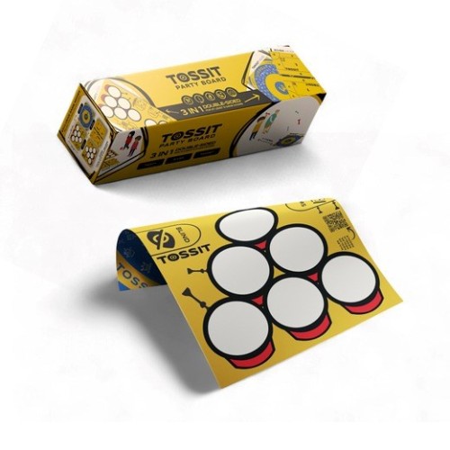 Game TOSSIT Party Board Game TOSSIT Party Board