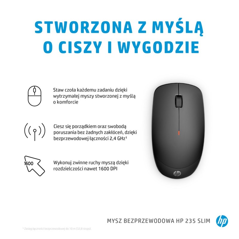 HP 235 Slim Wireless Mouse HP 235 Slim Wireless Mouse