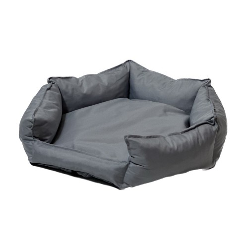 GO GIFT Hexagon grey XL - pet bed - 75 x 55 x 15 cm