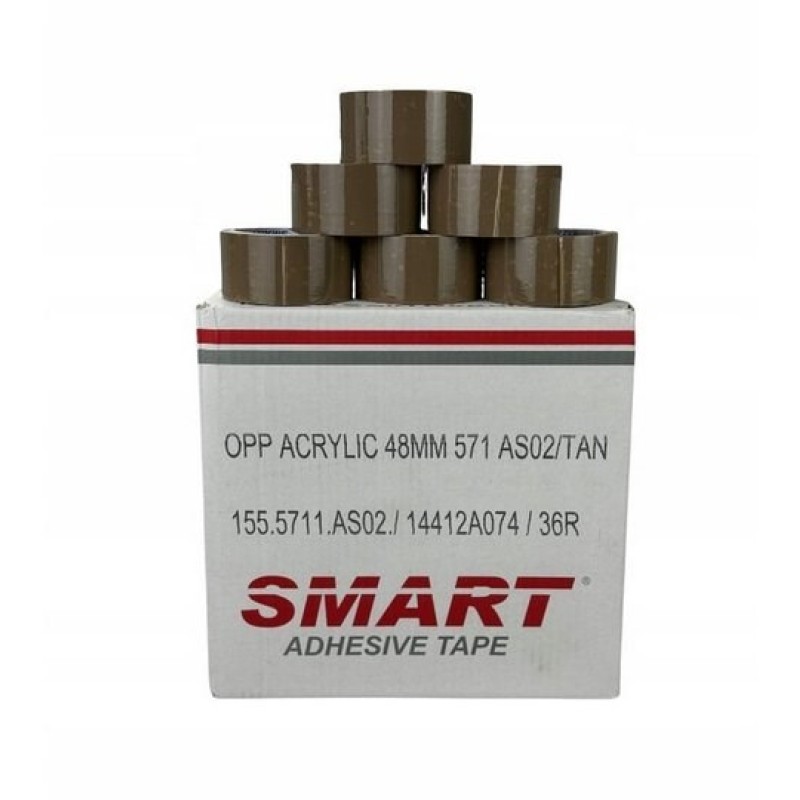 BSTech Acrylic Packaging Tape 48*60m brown cardboard box 36 pcs