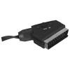 SAVIO Audio/video SCART – 3xRCA (CINCH) cable 2m CL-133 Black SAVIO Audio/video SCART – 3xRCA (CINCH) cable 2m CL-133 Black
