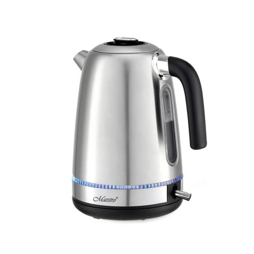 Maestro MR-050 Electric kettle with lighting, silver 1.7 L Maestro MR-050 Electric kettle with lighting, silver 1.7 L