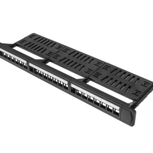 Lanberg PPKS-1124-B patch panel 1U