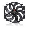 NF-A14x25r G2 PWM chromax.black - Next-gen round 140mm fan (black)