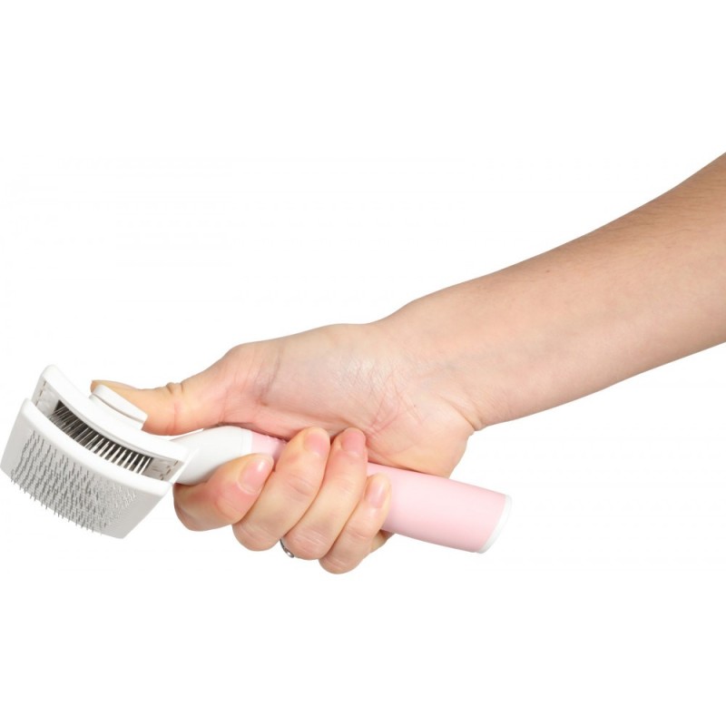 Zolux ANAH Cat brush with retractable needles small Zolux ANAH Cat brush with retractable needles small