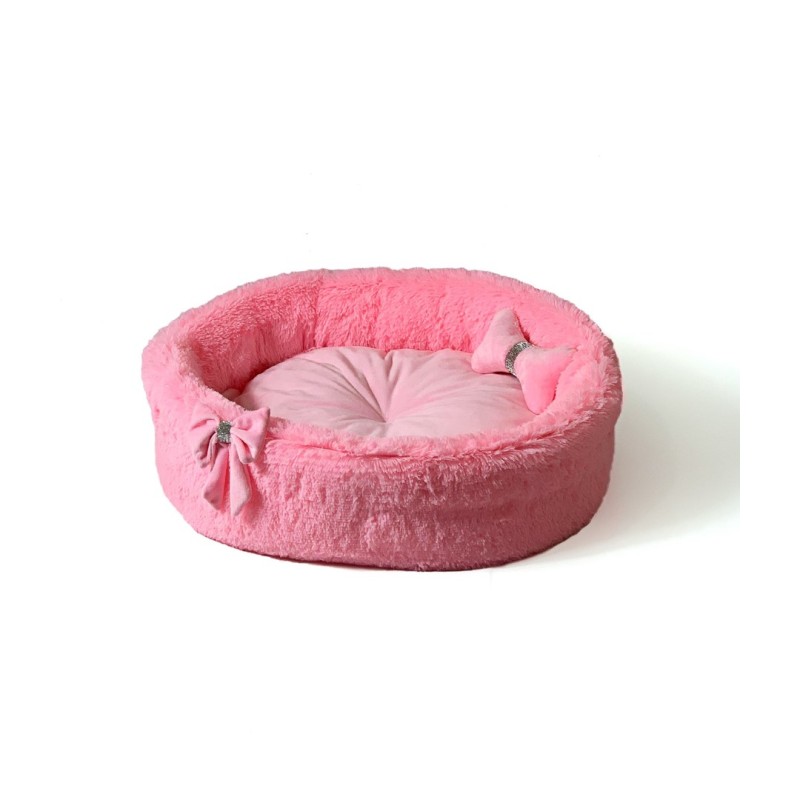 GO GIFT Blush pink XL pet bed - 65 x 60 x 18 cm GO GIFT Blush pink XL pet bed - 65 x 60 x 18 cm