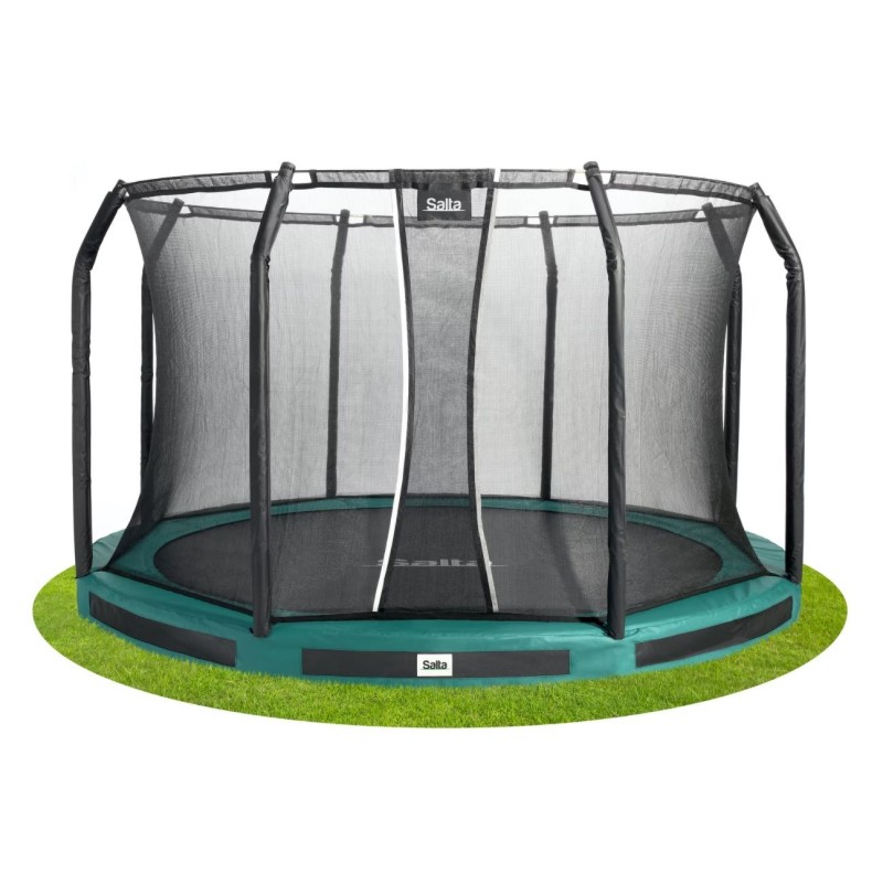 Trampoline Premium Ground Combo 427 cm green Trampoline Premium Ground Combo 427 cm green