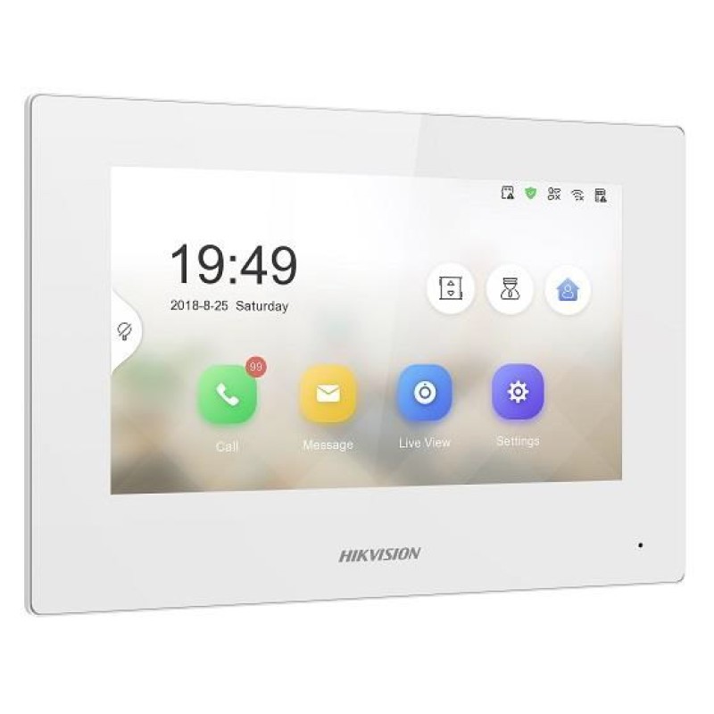 Hikvision Pro Series DS-KH6320-WTE2-W video intercom system 17.8 cm (7
