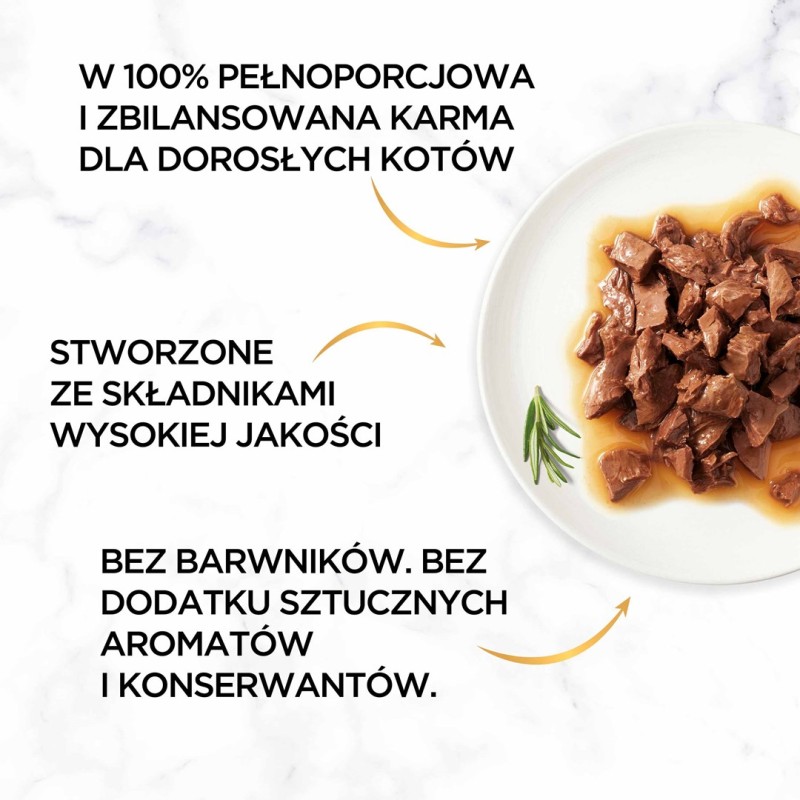 GOURMET Gold Sauce Delight Beef - wet cat food - 85 g GOURMET Gold Sauce Delight Beef - wet cat food - 85 g