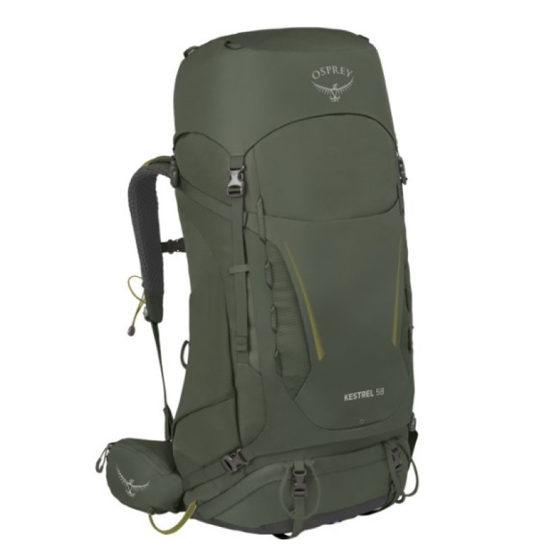 Osprey Kestrel 58 Khaki L/XL Trekking Backpack Osprey Kestrel 58 Khaki L/XL Trekking Backpack