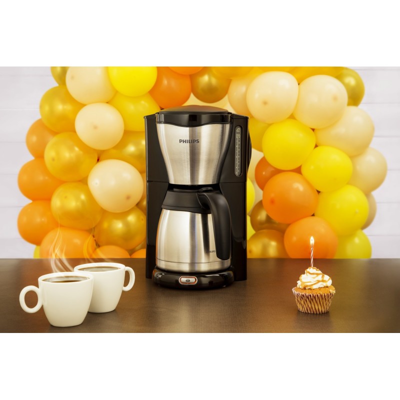 Philips Café Gaia Collection Café Gaia HD7546/20 Drip Filter Coffee Machine, thermo jug Philips Café Gaia Collection Café Gaia HD7546/20 Drip Filter Coffee Machine, thermo jug